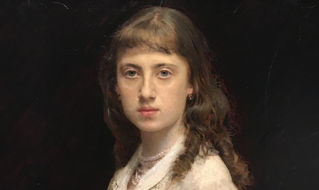 portret meisje Iván Kramskói